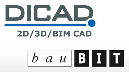 DICAD bauBIT Logo