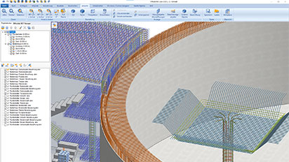 BIM-Bewehrung Rundbehälter