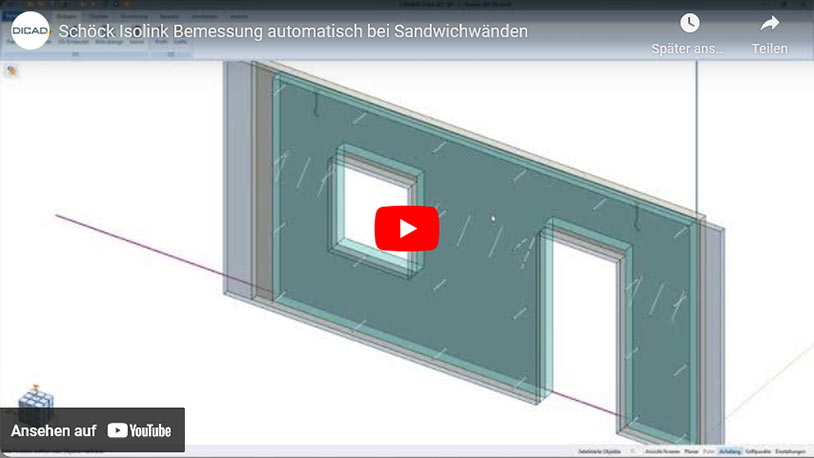 Video Schöck Isolink Integration bei Sandwichwänden ansehen